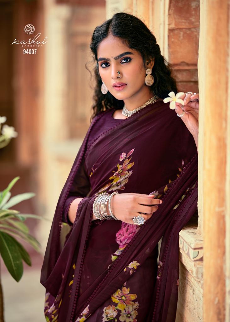 Kashvi Yashvi 2 Fancy Ethnic Wear Georgette Designer Fancy Saree Collection